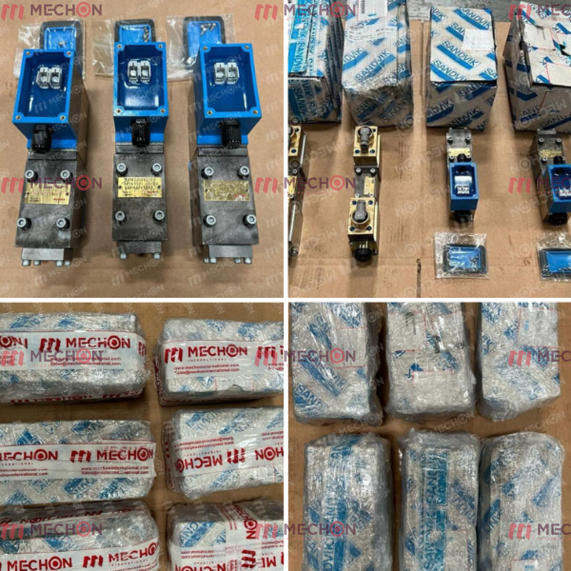 Genuine Sandvik parts successfully delivered to our customer.